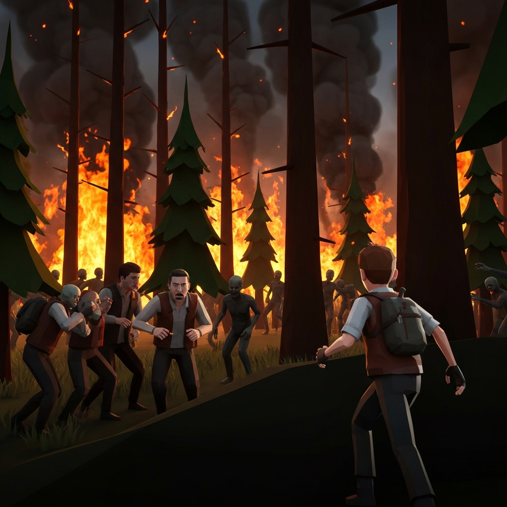 CHAPTER 64: INFERNO AMONG THE PINES